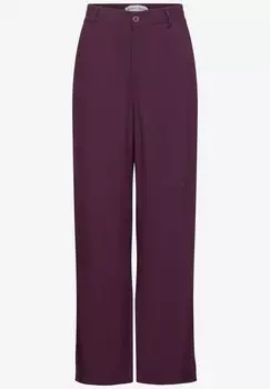 Тканевые брюки STREET ONE Loose fit Pants, цвет berry