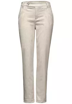 Тканевые брюки STREET ONE Regular Pants, бежевый