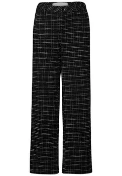Тканевые брюки STREET ONE Regular Pants, черный