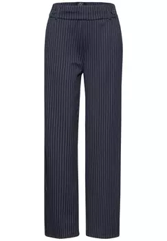 Тканевые брюки STREET ONE Regular Pants, темно-синий