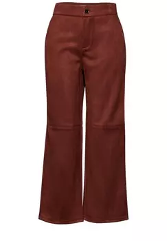 Тканевые брюки Street One Studio Boot cut Pants, цвет chestnut brown