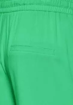 Тканевые брюки Street One, зеленые