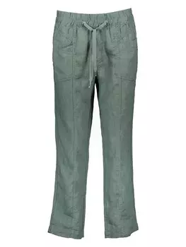 Тканевые брюки Street One, зеленый