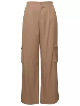 Тканевые брюки Studio Untold, цвет nussbraun