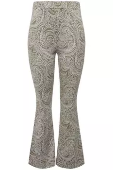 Тканевые брюки Studio Untold Flared Pants, оливковый