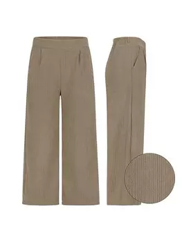 Тканевые брюки Sublevel Culotte, бежевый