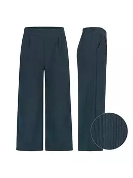 Тканевые брюки Sublevel Culotte, темно-синий