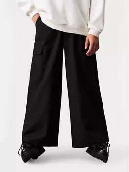 Тканевые брюки свободного кроя Calvin Klein Jeans, черный