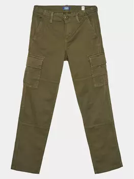 Тканевые брюки свободного кроя Jack&Jones, зеленый