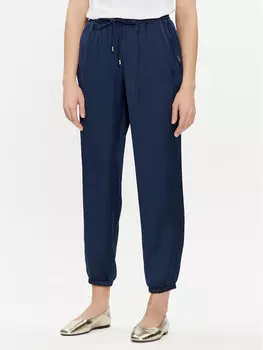 Тканевые брюки свободного кроя Liu Jo, синий