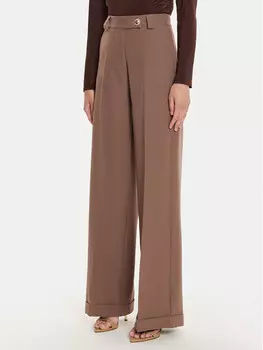 Тканевые брюки свободного кроя Maryley, серый