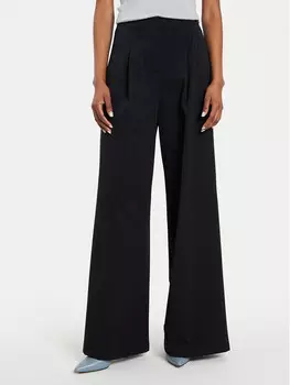 Тканевые брюки свободного кроя Max Mara Leisure, черный