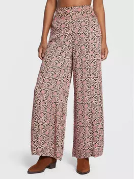 Тканевые брюки свободного кроя Nkn Nekane, мультиколор