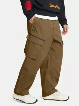 Тканевые брюки свободного кроя Under Armour, коричневый