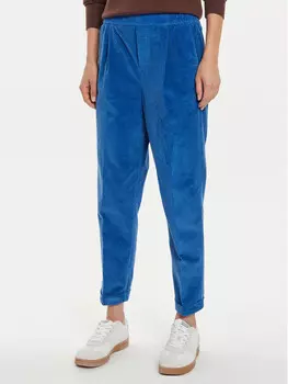 Тканевые брюки свободного кроя United Colors Of Benetton, синий