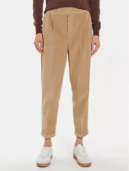 Тканевые брюки свободного кроя United Colors Of Benetton, коричневый