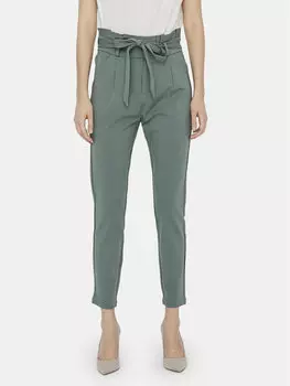 Тканевые брюки свободного кроя Vero Moda, зеленый