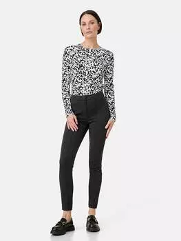 Тканевые брюки TAIFUN, черный