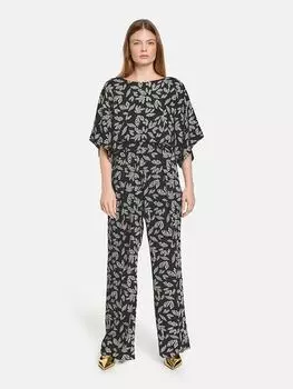 Тканевые брюки TAIFUN, черный