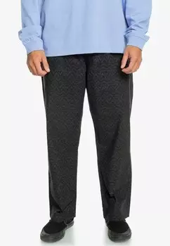 Тканевые брюки TAKE US BACK Quiksilver, черный