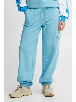 Тканевые брюки TheJoggConcept. Cargohose JCSAFINE POCKET PANTS - 22800172 Lssige Sweatpants, синий