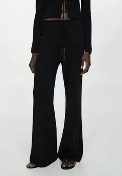 Тканевые брюки TOLEDO Mango, черный