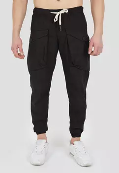 Тканевые брюки Tom Barron mit aufgesetzten Taschen, черный