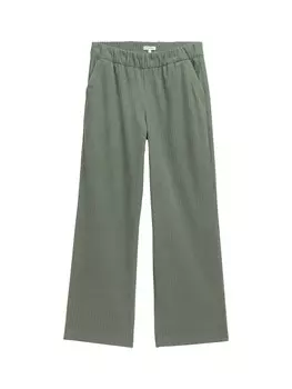 Тканевые брюки TOM TAILOR Loose fit Pants, зеленый