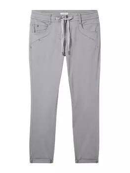 Тканевые брюки TOM TAILOR Slim fit Pants, светло-серый