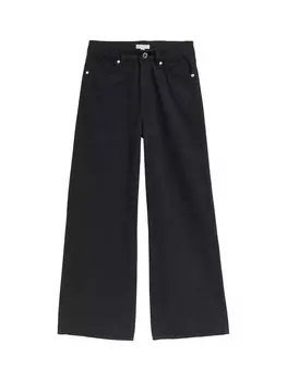 Тканевые брюки TOM TAILOR Wide leg Pants, черный
