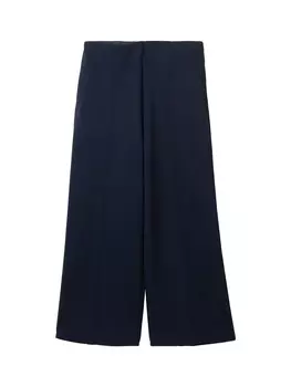 Тканевые брюки TOM TAILOR Wide leg Pants, морской синий