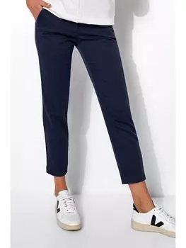 Тканевые брюки Toni, темно-синий