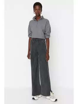 Тканевые брюки trendyol Hose, антрацит