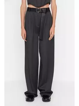 Тканевые брюки trendyol Marlenehose, антрацит