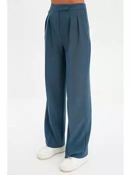 Тканевые брюки trendyol, синий