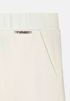 Тканевые брюки TROUSERS TWINSET, кремовый