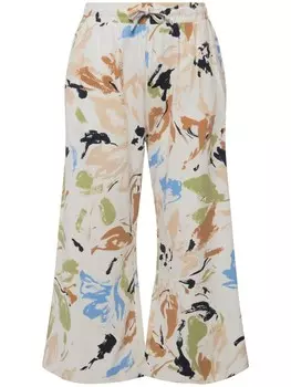Тканевые брюки Ulla Popken Culotte, цвет salbei