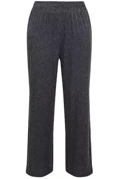 Тканевые брюки Ulla Popken Flared Pants, черный