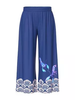 Тканевые брюки Ulla Popken Hosen, цвет dunkelindigo