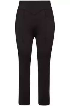 Тканевые брюки Ulla Popken Regular Pants, черный