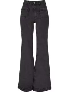 Тканевые брюки Urban Classics, цвет black washed