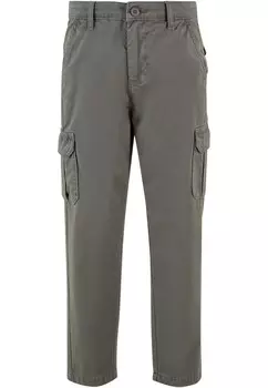 Тканевые брюки Urban Classics Regular Pants, серый