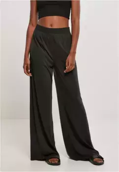 Тканевые брюки URBAN CLASSICS " Urban Classics Ladies Modal Wide Leg Pants" (1 шт.), черный
