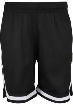 Тканевые брюки URBAN CLASSICS " Urban Classics Men's Boys Stripes Mesh Shorts" (1 шт.), черный