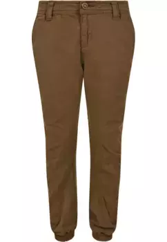 Тканевые брюки URBAN CLASSICS " Urban Classics Men's Boys Stretch Jogging Pants" (1 шт.), оливковый