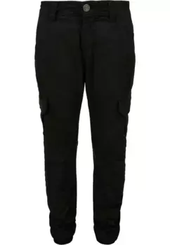 Тканевые брюки URBAN CLASSICS " Urban Classics Men's Boys Cargo Jogging Pants" (1 шт.), черный