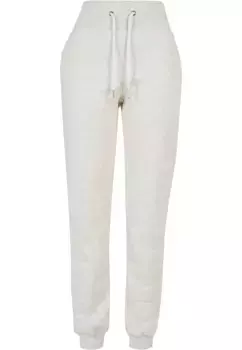 Тканевые брюки URBAN CLASSICS " Urban Classics Women's Ladies High Waist Color Melange Sweat Pants" (1 шт.), серый