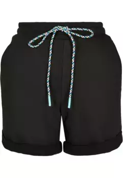 Тканевые брюки URBAN CLASSICS " Urban Classics Women's Ladies Beach Terry Shorts" (1 шт.), черный