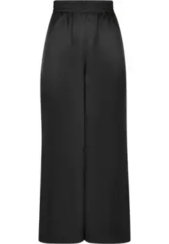 Тканевые брюки URBAN CLASSICS " Urban Classics Women's Ladies Satin Wide Leg Pants" (1 шт.), черный