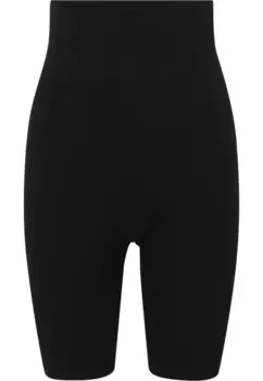 Тканевые брюки URBAN CLASSICS " Urban Classics Women's Ladies Cycle Shorts с высокой талией, 2 шт." (1 шт.), черно-белый